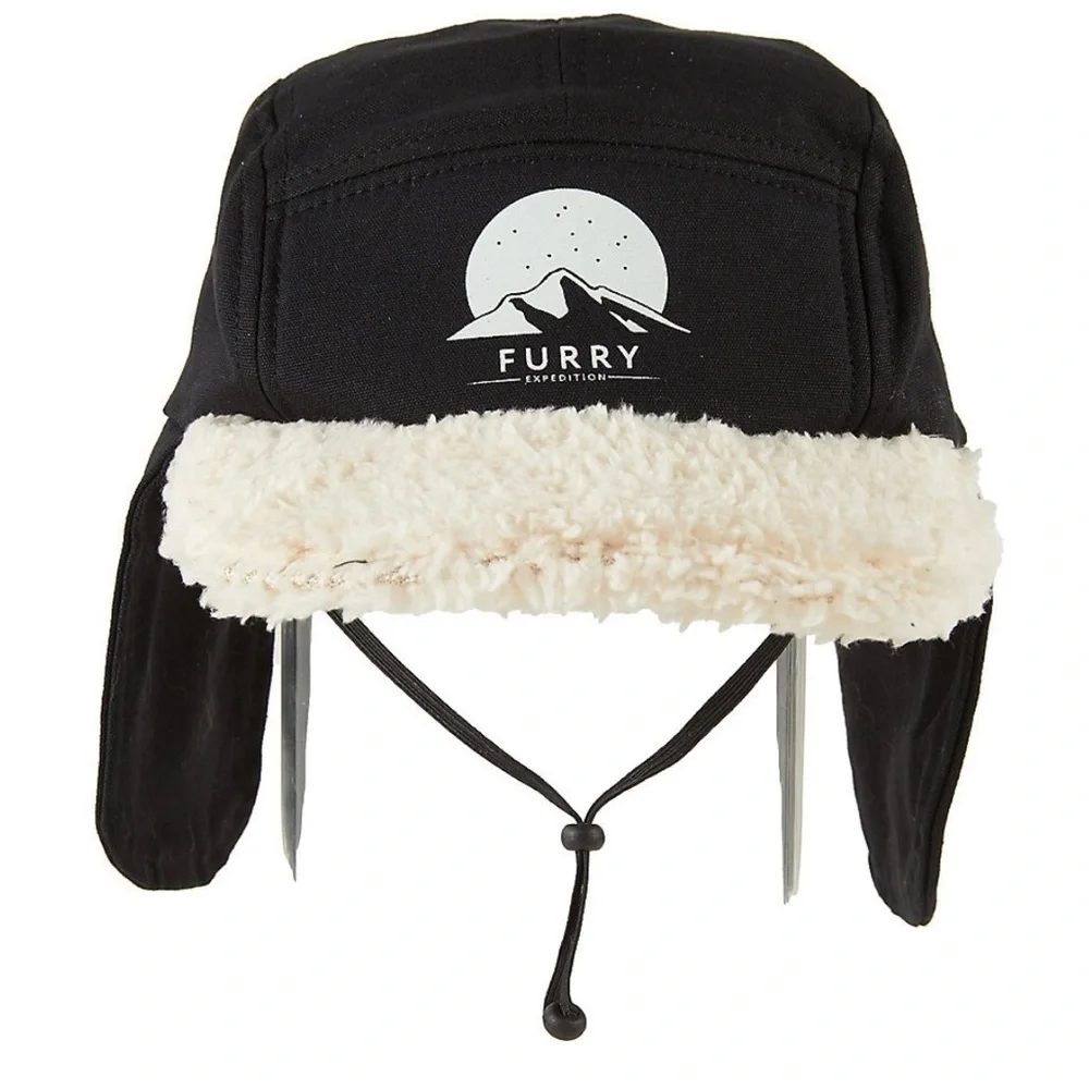 Top Paw Dog Hat Flap Hat Sherpa Lined